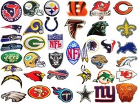 Nue NFL, National Football Aufnäher Badge applique embroidered iron on patch.