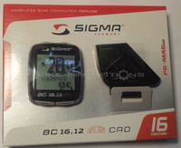 Sigma BC 16.12 STS + CAD BC16.12 Trittfrequenz wireless Tacho FahrradComputer