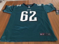 NFL Philadelphia Eagles Nike Trikot Kelce #62 Neu mit Etikett Entspricht Größe S