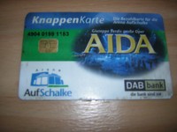 FC Schalke 04 Knappenkarte Aida