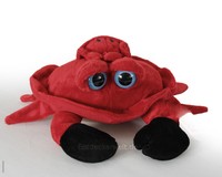 Stofftier Krabbe mit Baby, Krebs, Plüschtier, Kuscheltier (Länge ca. 43cm)
