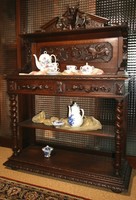 Dessert mit Hirschkopf um 1890-1900  !!!  Nr. 2478