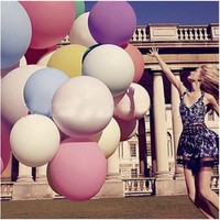 36" Zoll Riesen Latex Luftballons Hochzeit Geburtstag Partei Deko Helium Ballons