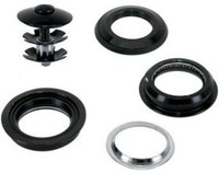 POINT AHEAD-Steuersatz-1-1/8" (28,6/44,0/30,0) schwarz-ALU/Stahl semi integriert