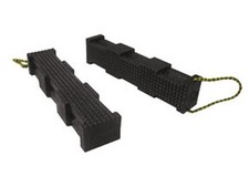 Ame International 15210 Super Stacker Cribbing Block, 4"x4"x18" Black