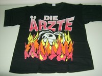 DIE ÄRZTE - KOPFÜBER IN DIE HÖLLE - ORIGINAL SHIRT 1993