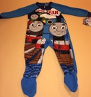 Thomas and Friends Toddler Boy Footed Blanket Sleeper Pajamas New 3T