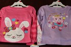 NWT Girls Joe Boxer Lot of 2 Pajama Sets Pink Bunny Purple Ballerina Bear 4T