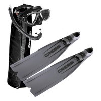 Cressi Gara 3000LD + Cressi Fins Bag + Cressi Kit Perla Mare Dark 06DE