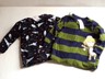 New Lot Of 2 Carters Baby Boy Fleece Footed Sleeper Pajamas 18 Months