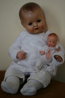 Sonneberger Puppe 2542 mit Baby :-)