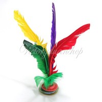 JIANZI Federfussball Fussfederball Fußsack Kick-Shuttlecock Sport Federball Neu