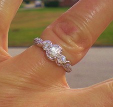 3 stone engagement rings kay