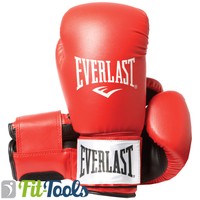 Everlast PU Boxhandschuhe Rodney rot, 10, 12, 14, 16 Unzen