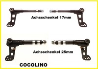 KART Achse Achsschenkel Universal 105 Grad 17mm 25mm spindle  fusse achsschenkel
