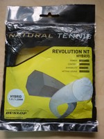 Tennissaite Dunlop Revolution NT Hybrid schwarz+grau  1,31/1,25 mm