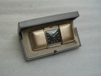 Vintage 9Ct Gold Movado Ermeto Folding Watch 