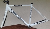 Karbon Rennrad Rahmen Canyon Ultimate CF Pro in team white Gr. 52
