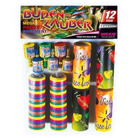 Partysortiment Budenzauber Weco Feuerwerk 12 teilig