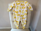 Boy's Carter's Brand Yellow Rubber Ducky Pj's - Size 6 Months