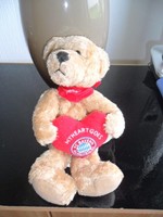 1.FC BAYERN MÜNCHEN FAN TEDDY BÄR MIT HERZ 24 cm FUSSBALL BUNDESLIGA