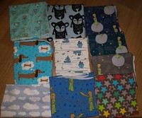 Stoffpaket Jersey Sweat Stoffwelten Stoffonkel über 4 Meter Stoff!