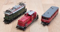 Piko/Liliput/Fleischmann Triebwagen VT70 / E-Lok 1245 / Diesellok V 60 / Bastler