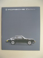 Prospekt Porsche 911 G Carrera 3,2 915 m. Cabriolet Targa Turbo 3,3 Modelle 1985