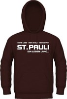 T-Shirt / Kapuzensweat St. Pauli EIN LEBEN LANG Ultra Hoodie, Kapu Trikot