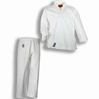 Kinder Karate Anzug BONSAI weiss Gr. 110 bis 150 Kimono + Gürtel