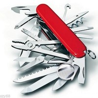 New Swiss Army Knife Outdoor Multi-Tool 30-in-1 Knife Swiss Champ Pocket Knife 