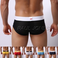 Sexy Herren Unterwäsche Breathable Pouch Boxershorts Unterhose Slip Shorts Brief