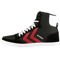 Hummel Slimmer Stadil High Top St Pauli Sneaker Schuhe Black  64-169-2001 FCSP