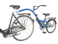 Kinderrad Fahrrad Nachläufer Terrabikes Trailer 20 Zoll blau RH 28cm