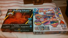 Sand Art and Amazing Volcano craft Fast Free Shipping