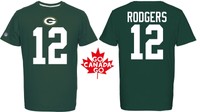 NFL Football T-Shirt GREEN BAY PACKERS Aaron Rodgers #12 Eligible Receiver UK