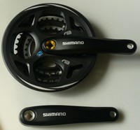 Shimano Altus FC-M311 Kurbelgarnitur 3x 7- 8-fach 170mm 4-Kant 48-38-28 schwarz