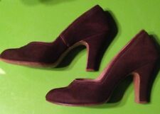 Vintage 1930-40 Heels Leather Hollywood Inspired Jole'ne Shoes 5