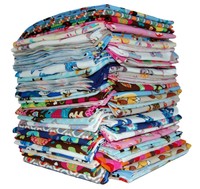 Stoffpakete, 16,50€/m, BW-Jersey, 4 Stück à 50 cm x 75 cm, Kindermotive