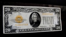 Usa 20$ Twenty Dollars 1928 Gold Certificates Gold Seal 0718* *