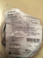 Sauerstoff-Nasenbrille Nasal Oxygen Cannula 2,1 m AirLife 001201 Unter dem Kinn 