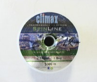 300m geflochtene Schnur von Climax 0,10mm 6,8kg
