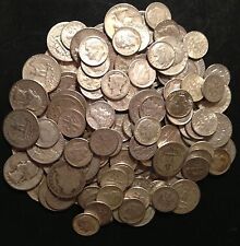 90% U.S. Mint Circulated Silver Coin $10.70 Face Quarter Dime Oz.Pre 65 One 1