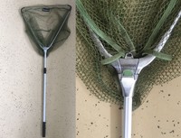 Balzer Kescher  2 TLG oder 3 TLG mit gummibeschichtetes Netz!