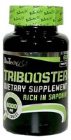 BioTech USA Tribooster 60 Tabletten, Testo Tribulus Terrestris Saponin + Bonus