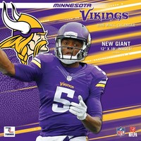 NFL Kalender Wandkalender 2016 30x60cm Minnesota Vikings
