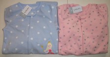 LOT OF 2 Carter's GIRL Footed pajama Blanket Sleeper SIZE 4T NEW WITH TAGS