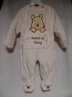 Disney Winnie the Pooh Snow Suit Sleeper with Hood NWT Winter Wear Unisex 
