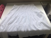 Maxi Rock - weiß / Gr. 48/50