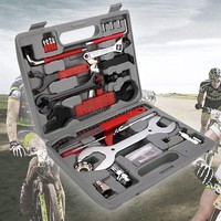 Fahrrad Werkzeugkoffer 44tlg Werkzeugtasche Werkzeug Bike Tool Box Set Reparatur
